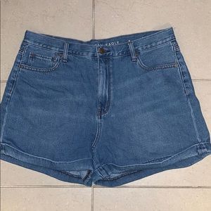 American Eagle Denim Mom Shorts